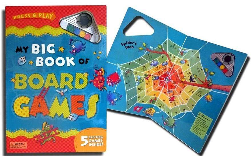 Press and Play: My Big Book of Board Games