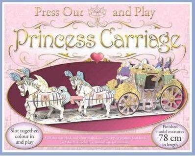 Press Out And Play Princess Carriage