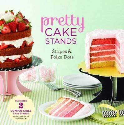 Pretty Cake Stands: Stripes And Polka Dots