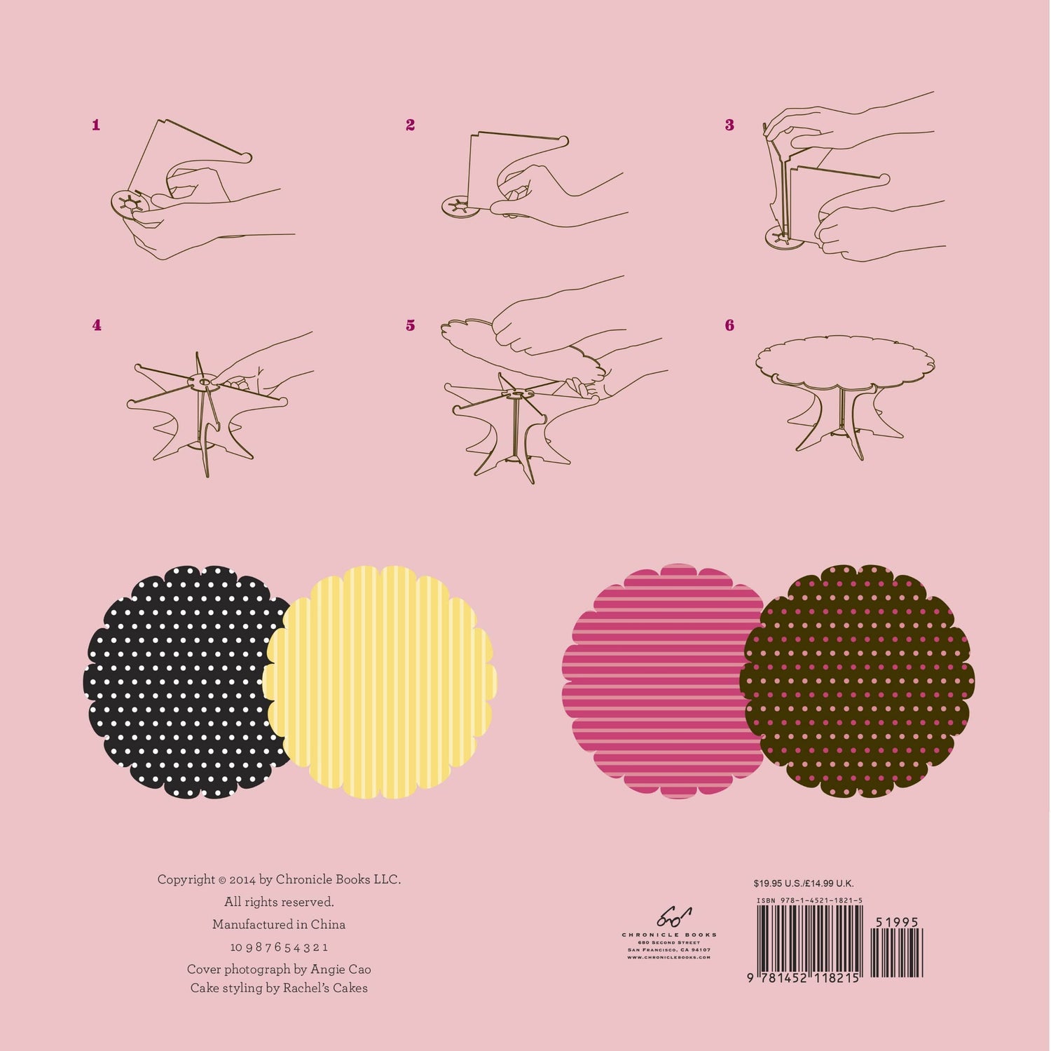 Pretty Cake Stands: Stripes and Polka Dots