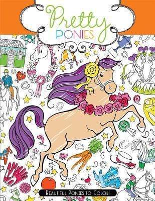 Pretty Ponies: Beautiful Ponies To Color!