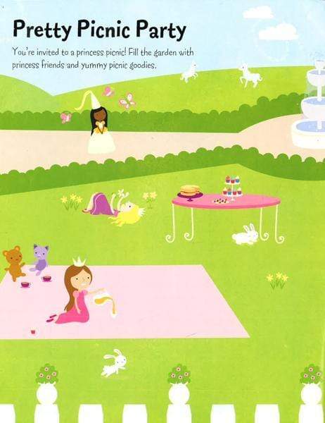 Pretty Princess Sticker Activities