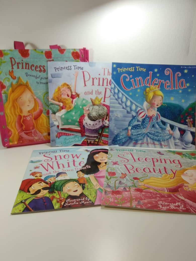 PRINCESS TIME COLLECTION (4 BOOKS IN A BAG)