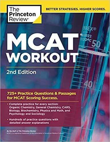 Princeton Review MCAT, Volume 2: 725+ Practice Questions and Passages for MCAT Scoring Success