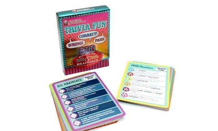 Professor Murphy's Game Cards: Trivia Fun: 600 Questions for Big & Little Brainiacs