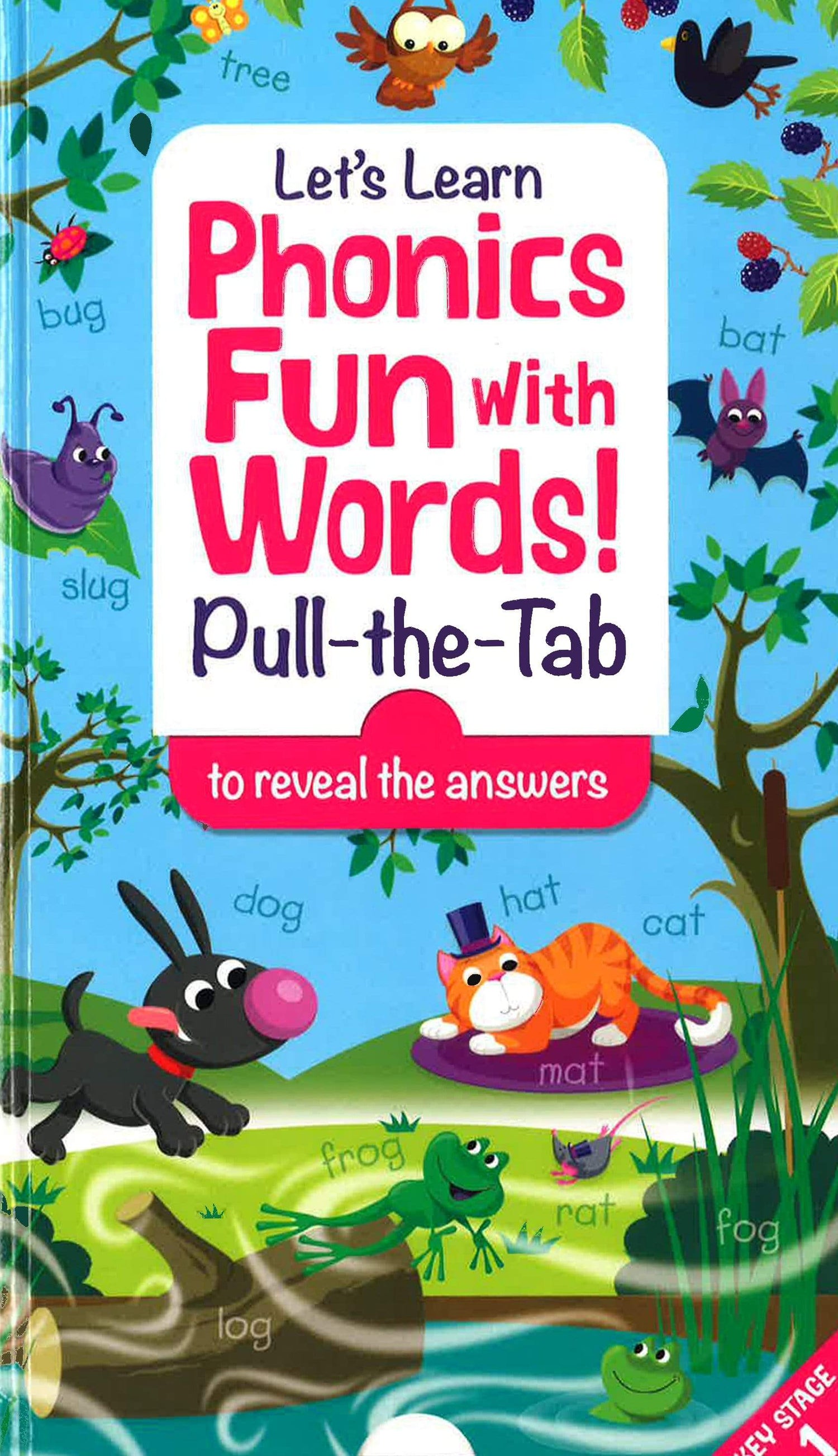 Pull The Tab Maths - No Pen: Fun With Words