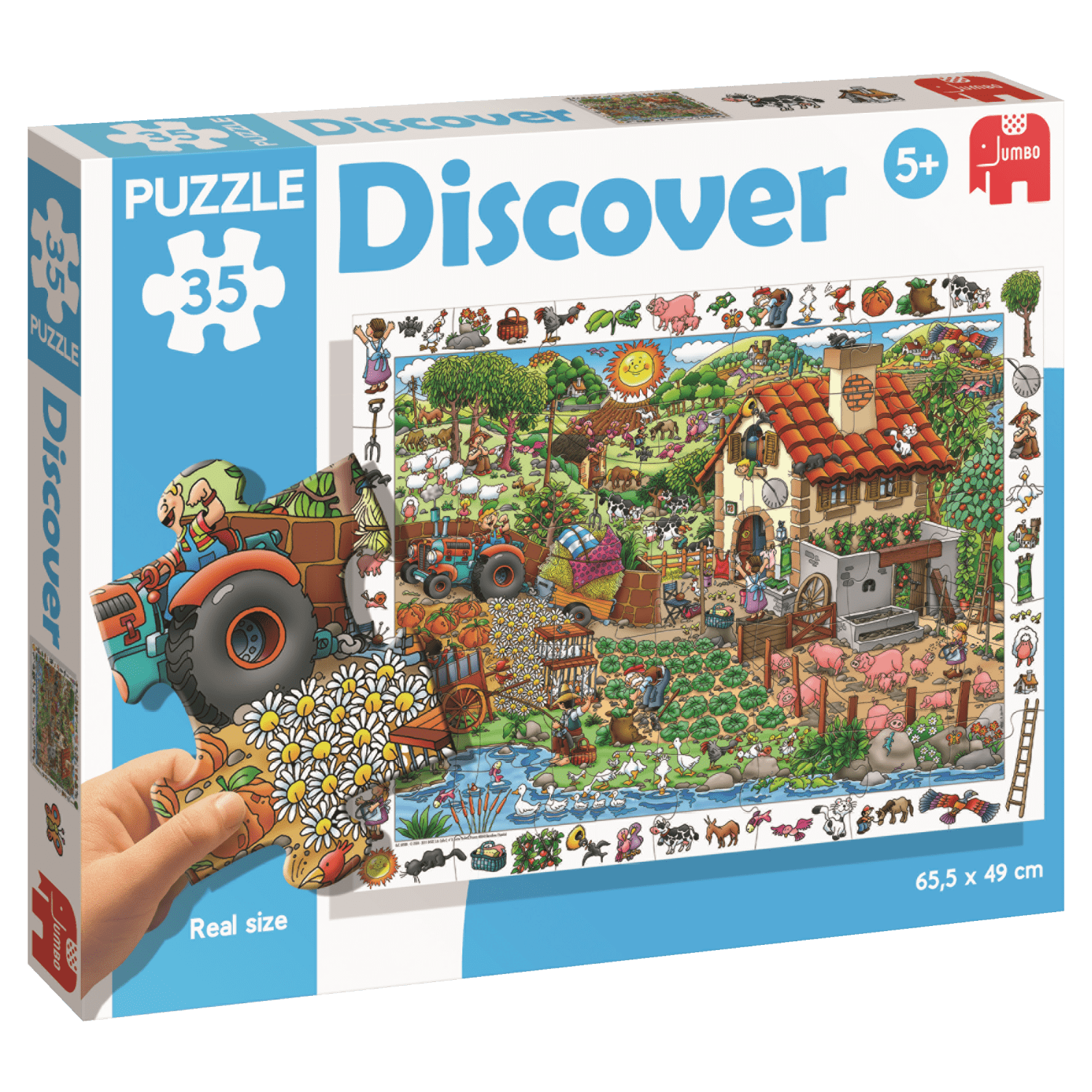 Puzzle 35 - Discover (Age 5)