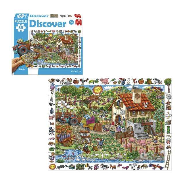 Puzzle 35 - Discover (Age 5)