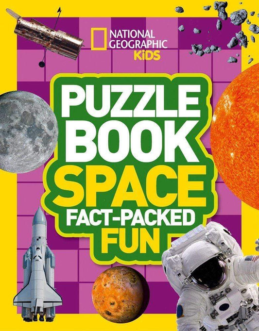 Puzzle Book Space: Fact-packed Fun