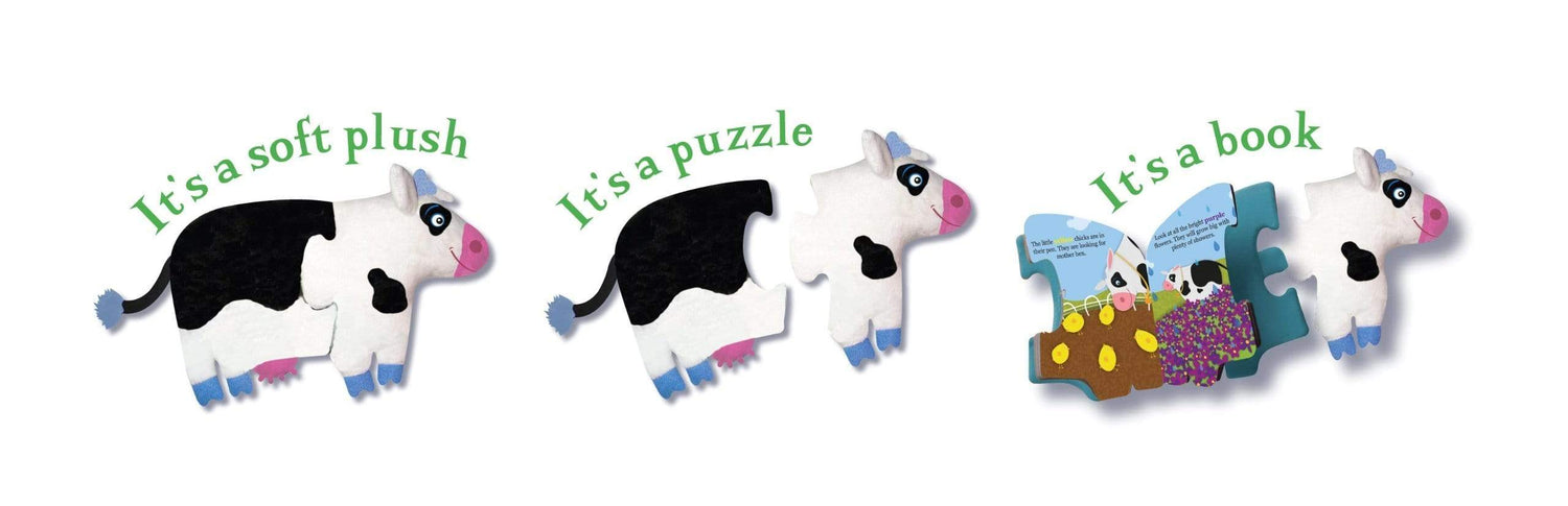 Puzzlepal Books: Cuddly Cow