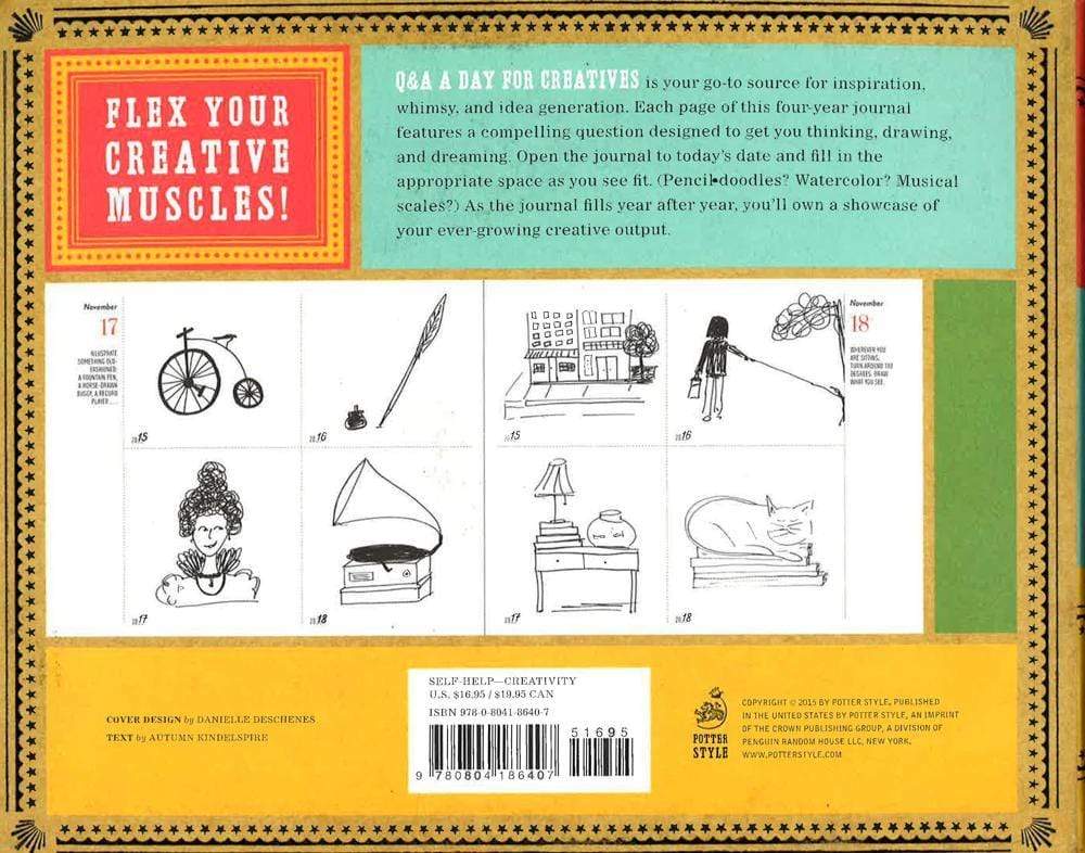 Q&A A Day For Creatives: A 4-Year Journal