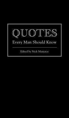 Quotes Every Man Should Know (HB)