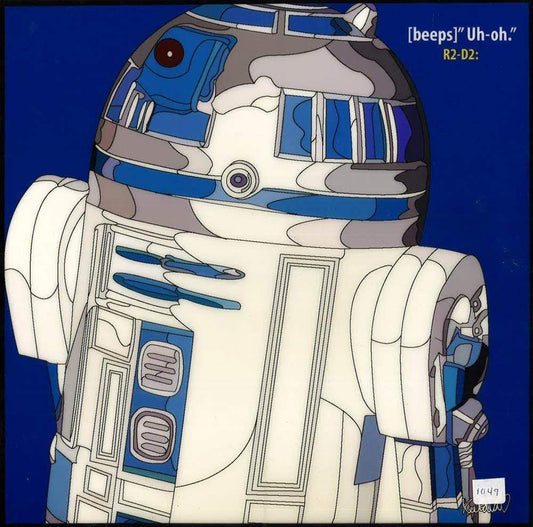 R2D2 POP ART (10'X10')