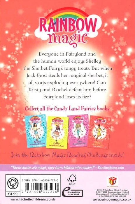 Rainbow Magic: Shelley The Sherbet Fairy: The Candy Land Fairies Book 4