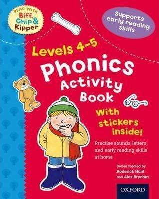 Read with Biff, Chip and Kipper: Phonics Activity Book (Levels 4-5)