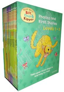 Read With Biff, Chip And Kipper: Phonics And First Stories Levels 1-3 (25 Books)