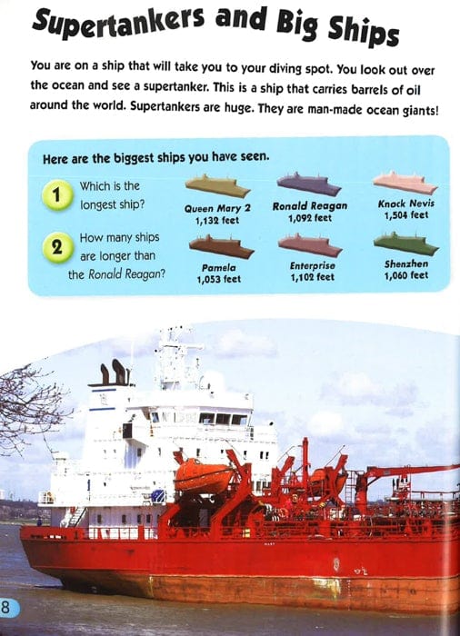 Real World Maths Blue Level: Ocean Giants