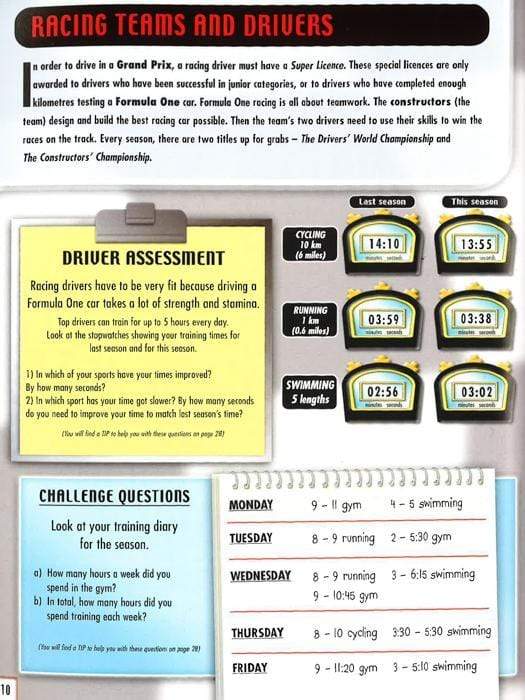 Real World Maths Orange Level: Win A Grand Prix