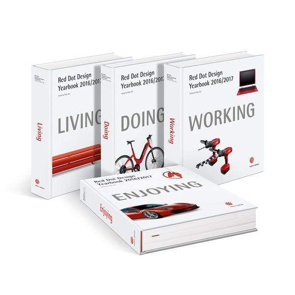 Red Dot Design Yearbook 2016/2017: Living, Doing, Working & Enjoying  (4 Books) (HB)