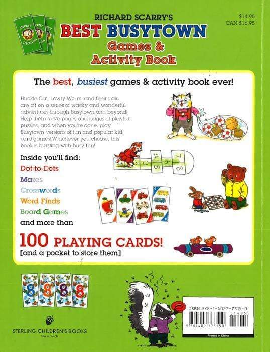 Richard Scarry's Best Busytown: Games & Activity Book
