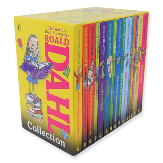 Roald Dahl Collection Box Set (15 Books)