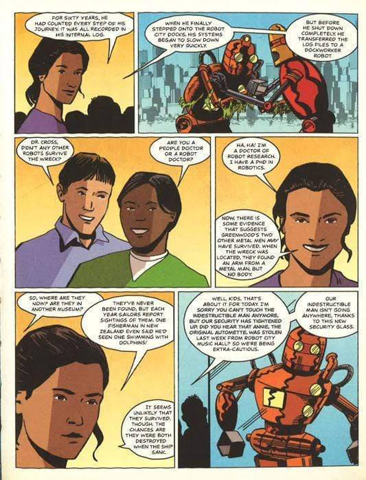 ROBOT CITY ADVENTURES:THE INDESTRUCTIBLE METAL MAN