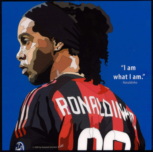 RONALDINHO POP ART (10'X10')