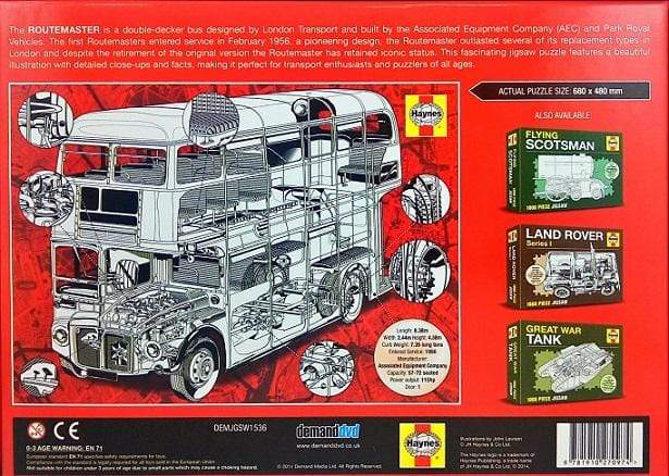 Routemaster: Bus - 1000 Piece Jigsaw