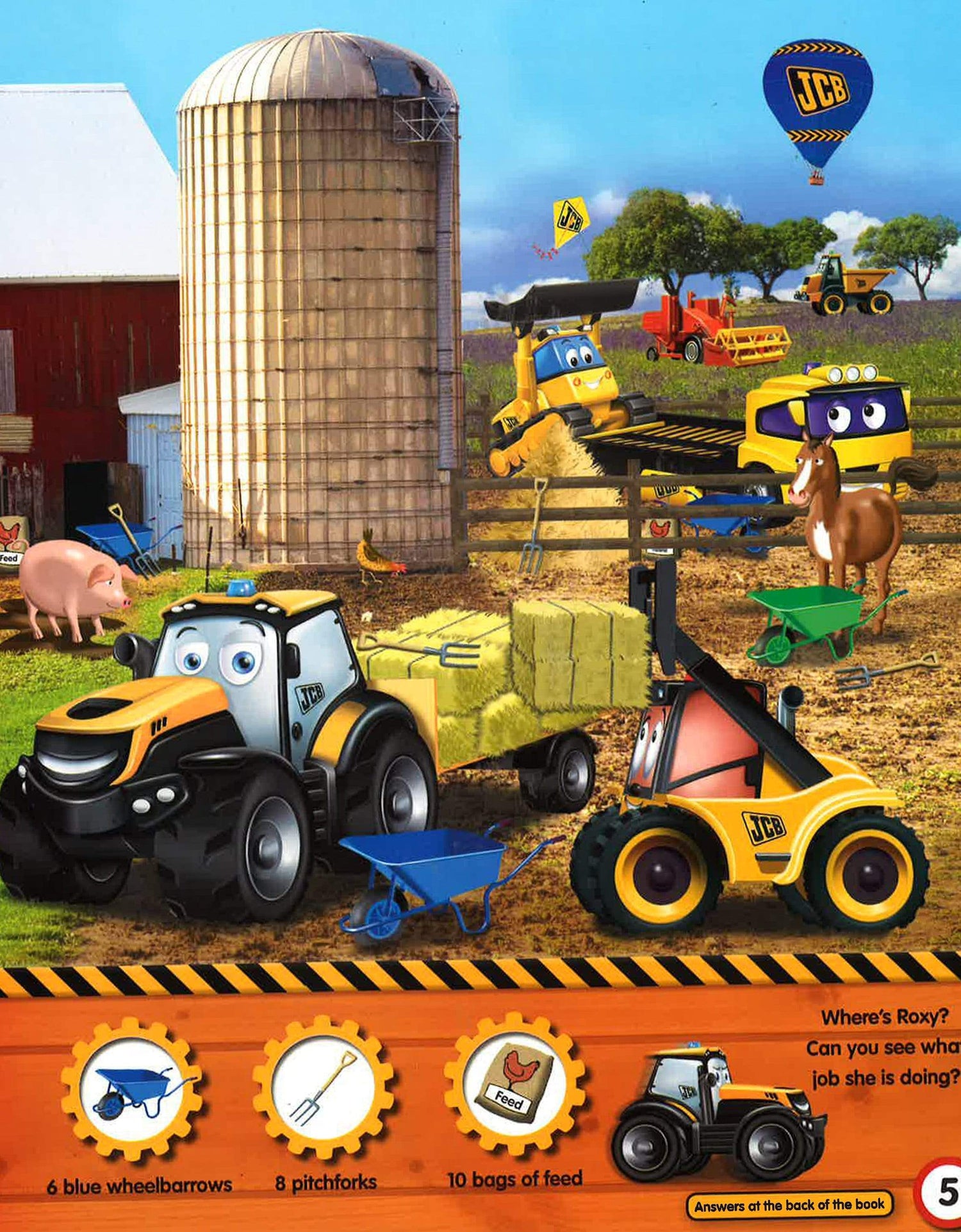 S & A Jcb: My First Jcb: Digger Zone Sticker And Activity