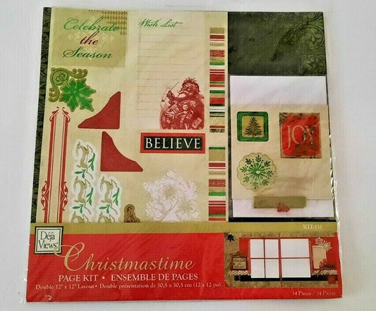Deja Views Christmastime Page Kit