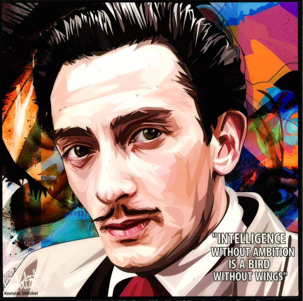 SALVADOR DALI VER.4 POP ART (10X10)