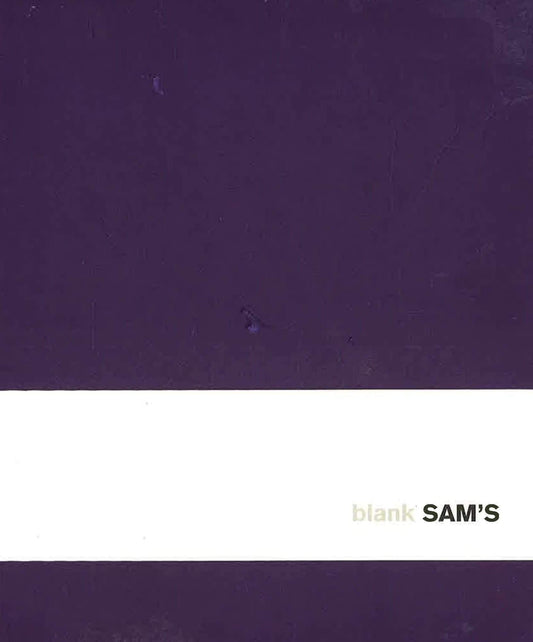 SAM'S 15X18 BLANK PURPLE NOTEBOOK