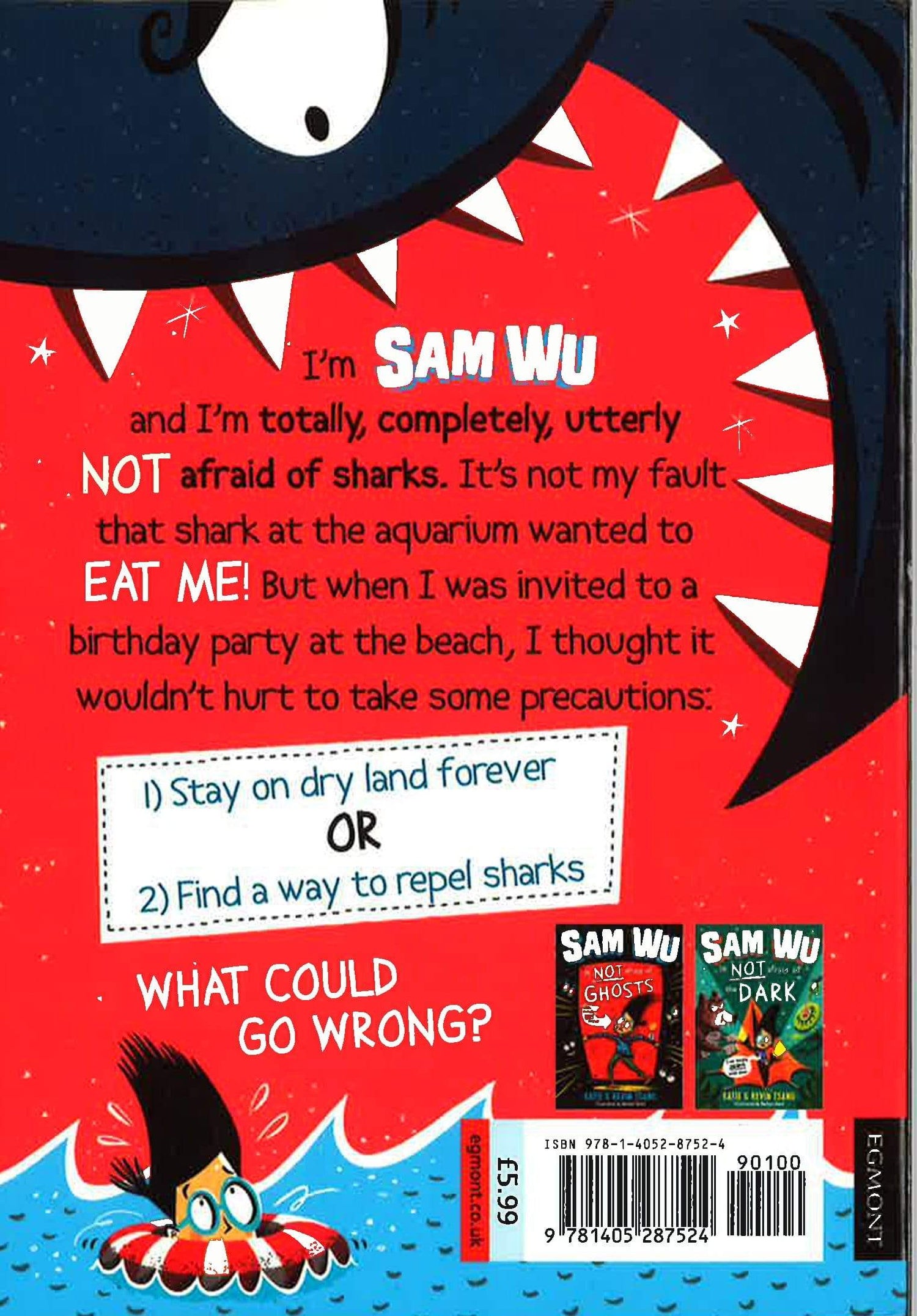 Sam Wu Is Not Afraid Of Sharks!
