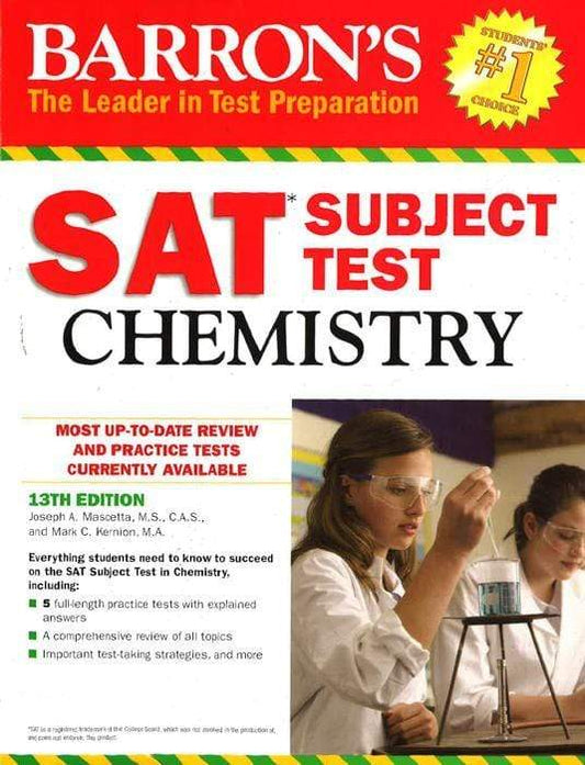 Sat Subject Test Chemistry