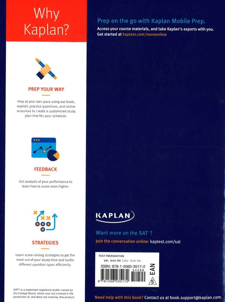 Sat Total Prep 2019: 5 Practice Tests + Proven Strategies + Online