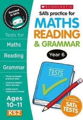 SATS Practice for Maths, Reading and Grammar Year 6