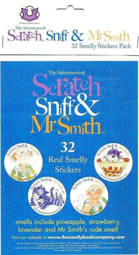 SCRATCH, SNIFF & MR SMTIH: 32 REALLY SMELLY STICKERS