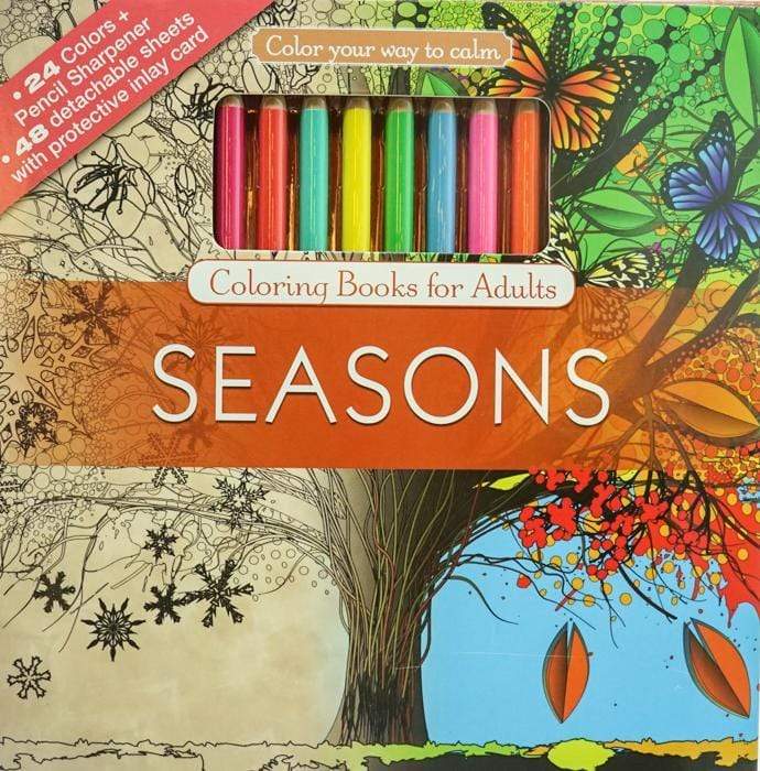Seasons Adult Coloring Bo