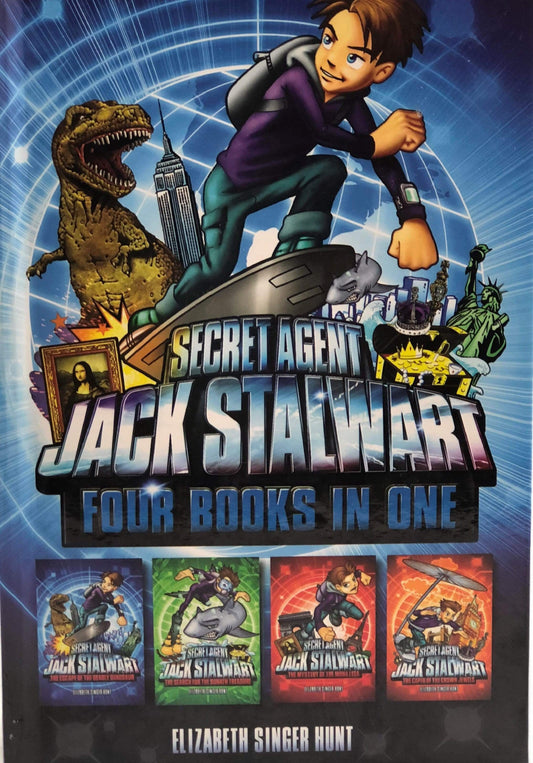 Secret Agent Jack Stalwart (Books 1-4)