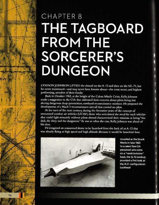 Secret Jets: A History Of The Aircraft Developed At Area 51