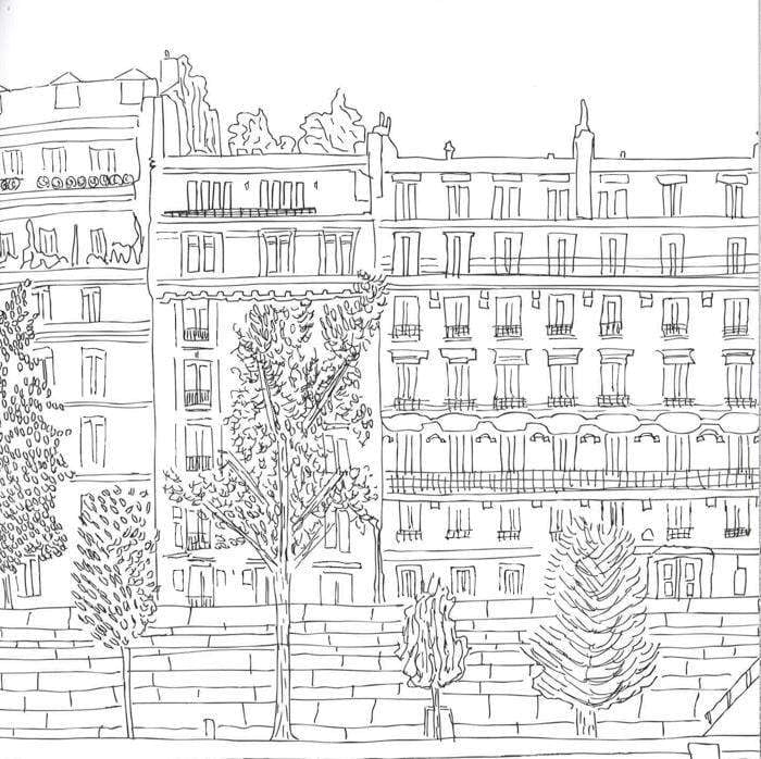 Secret Paris: Colouring For Mindfulness