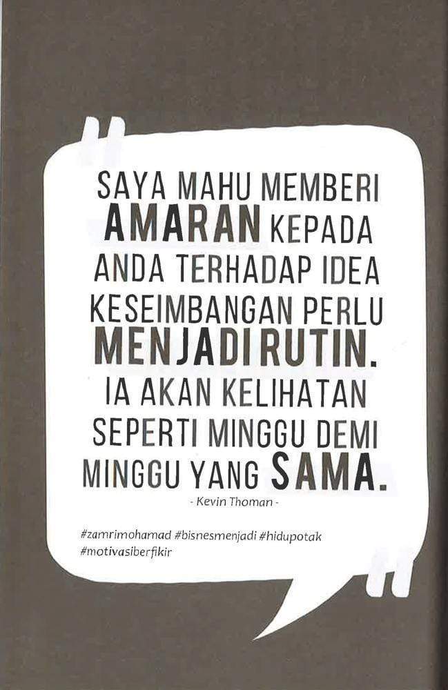 Seni Berfikir Kreatif Untuk Bisnes Dan Hidup