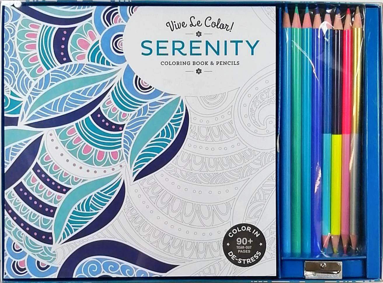 Serenity - Coloring Book And Pencils – BookXcess