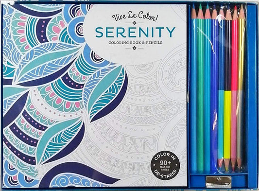 Serenity - Coloring Book And Pencils
