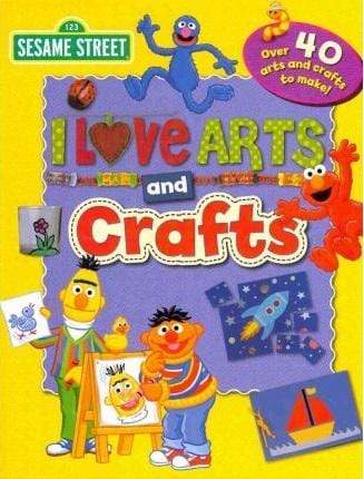 Sesame Street: I Love Arts Craft Book (HB)