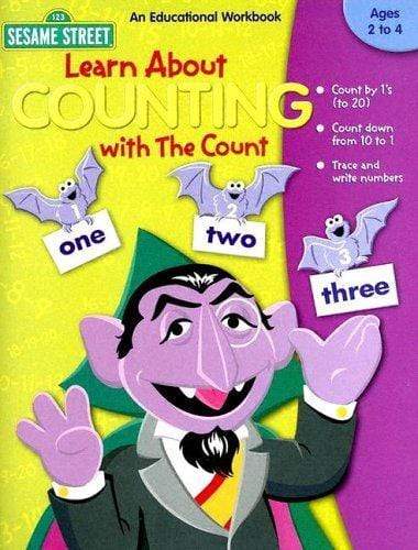SESAME STREET LEARN ABOUT COUNTING WITH THE COUNT (Sesame Street, Learn About Counting With the Count: Ages 3+, an Educational Workbook)
