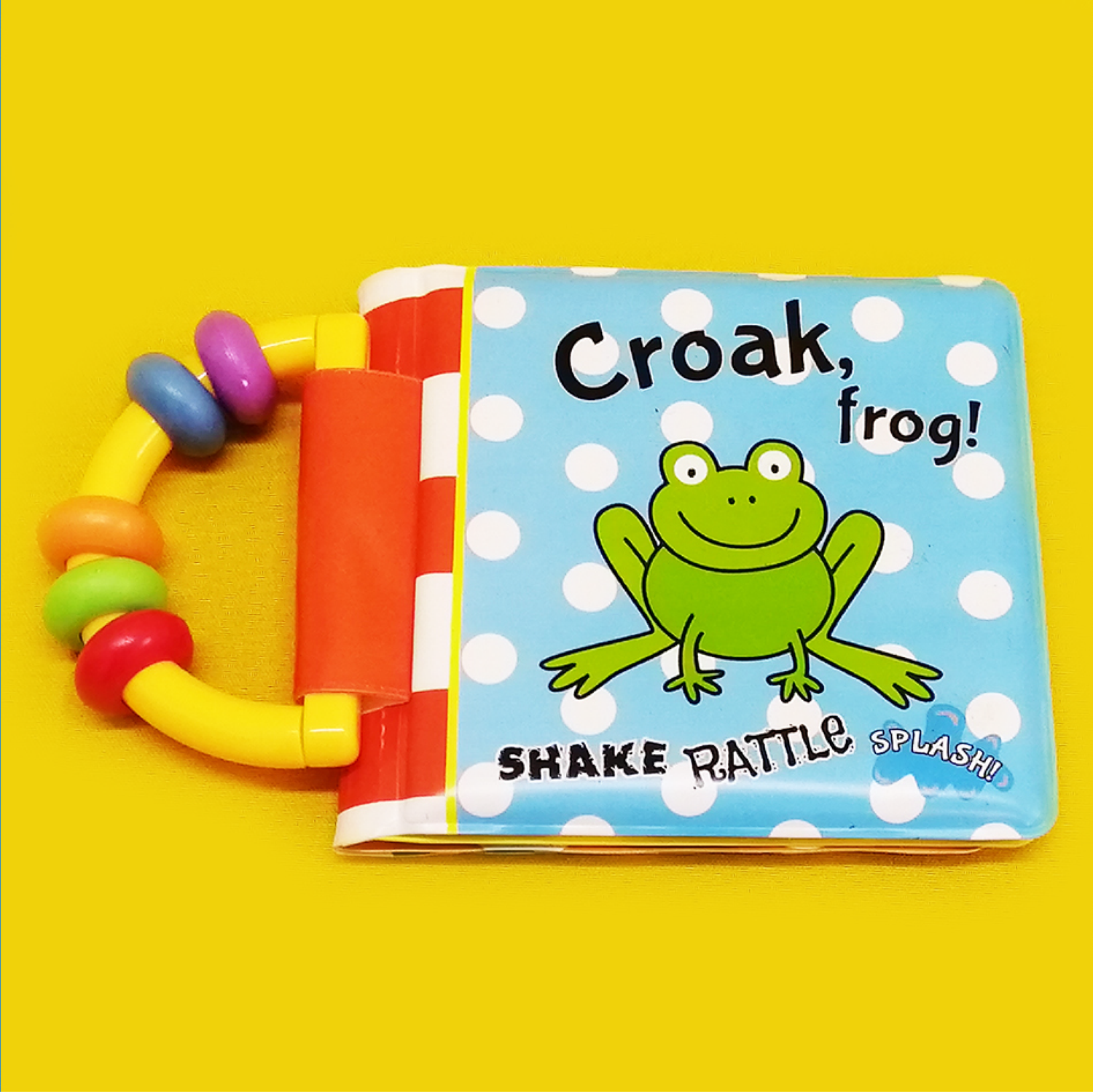 SHAKE RATTLE SPLASH FROG BATH BOOK