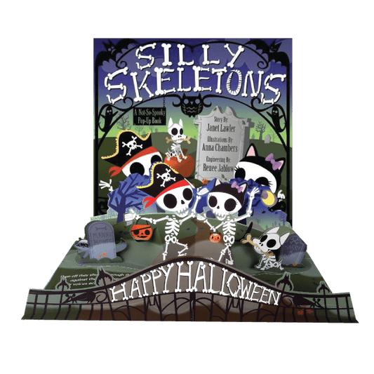 Silly Skeletons: A Not-So-Spooky Pop-Up Book