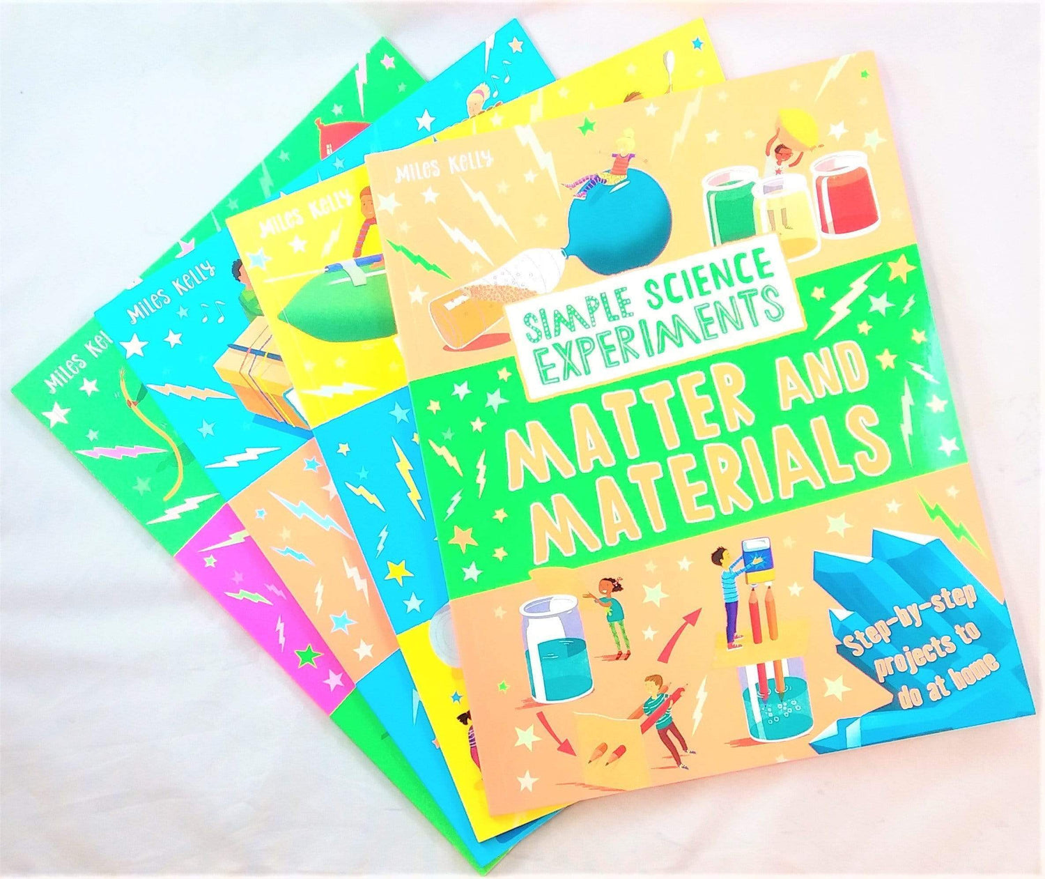 Simple Science Experiments 4 Books Collections