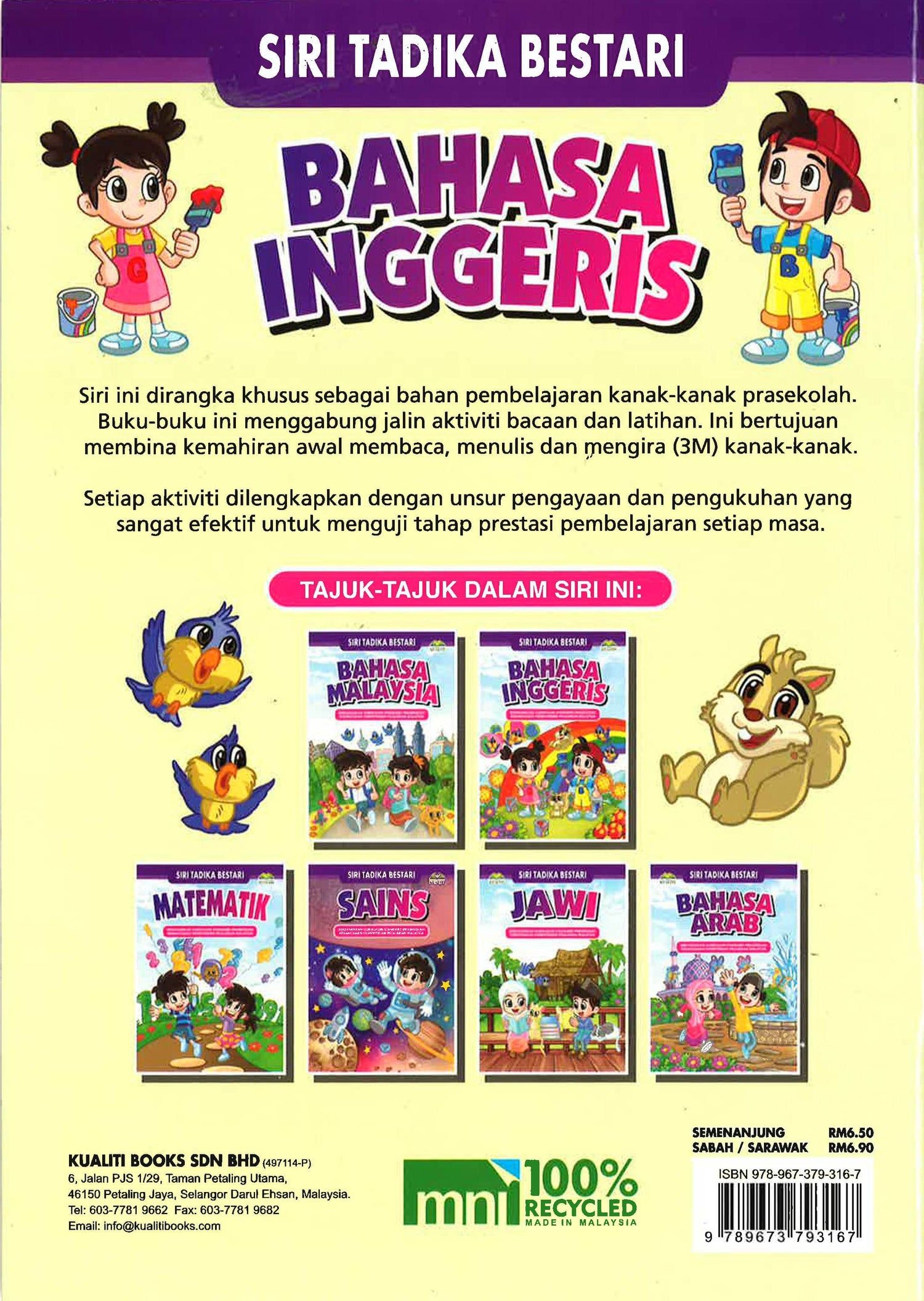 Siri Tadika Bestari - Bahasa Inggeris